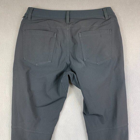 Lululemon Mens 31 Dark Gray Chino ABC Pant Slim Warpstreme Tapered Stretch 31x32 - Picture 8 of 11